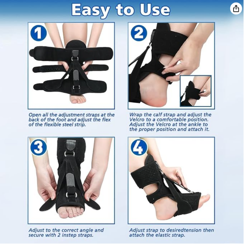 Adjustable Dorsal Night Splint
